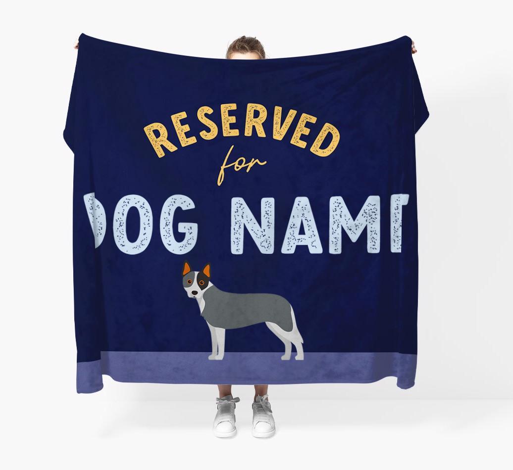 Reserved For: Personalized {breedFullName} Throw Blanket