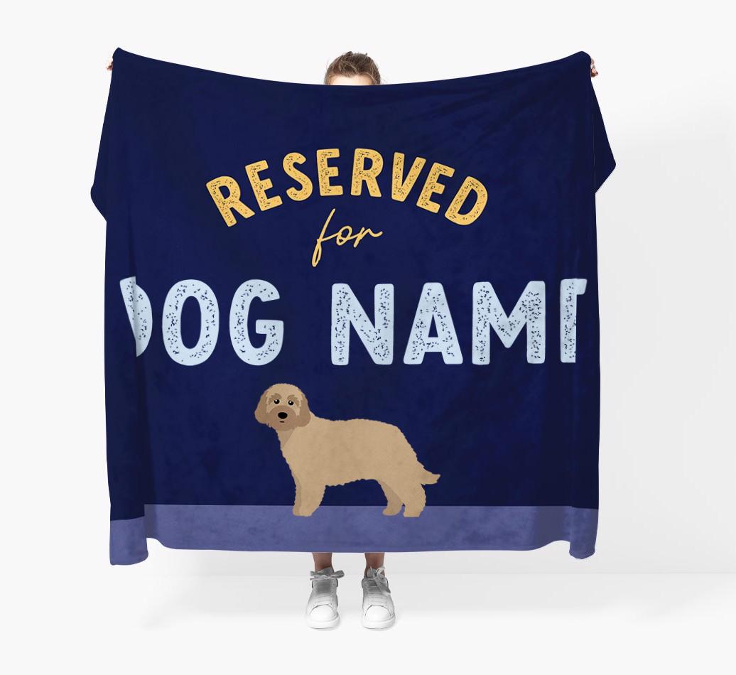Reserved For: Personalized {breedFullName} Throw Blanket