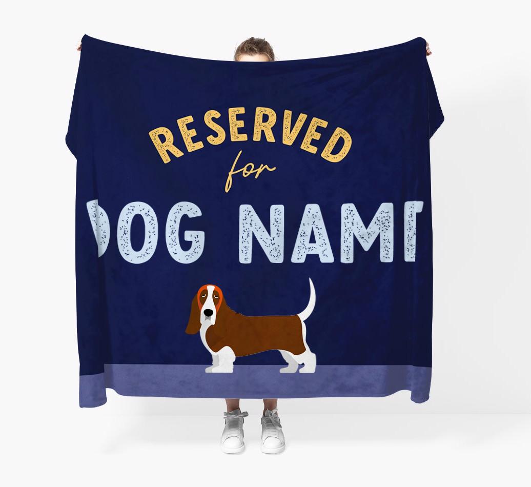 Reserved For: Personalized {breedFullName} Throw Blanket