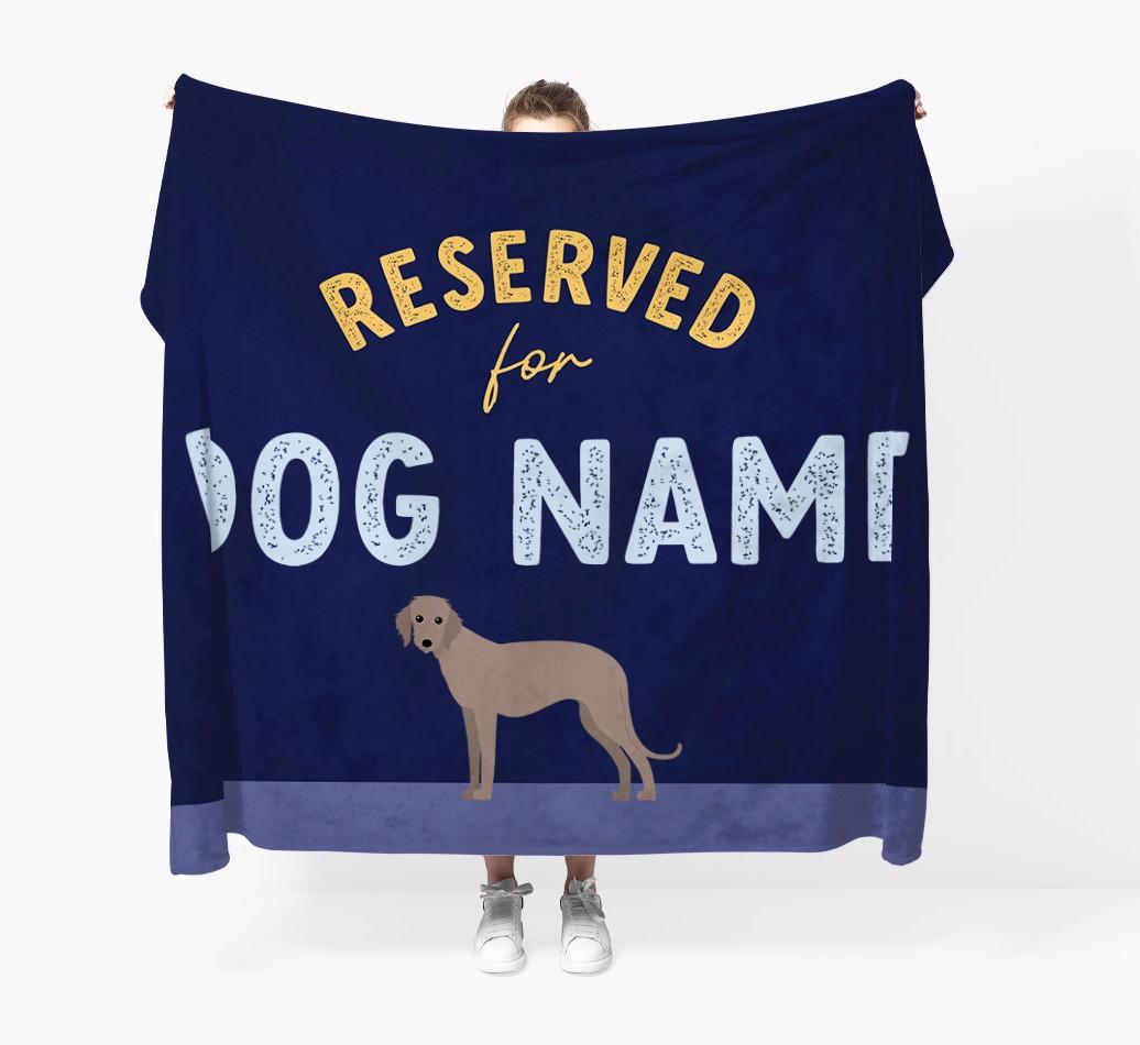 Reserved For: Personalized {breedFullName} Throw Blanket