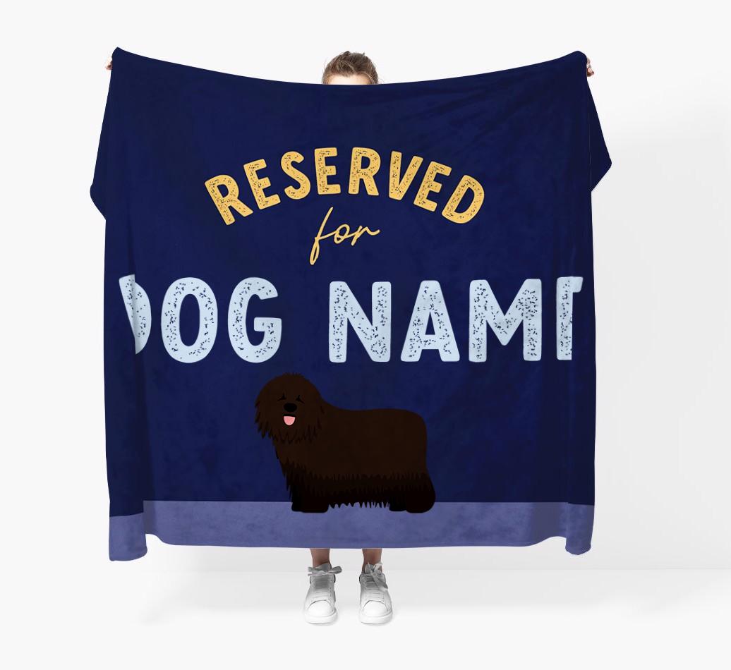 Reserved For: Personalized {breedFullName} Throw Blanket