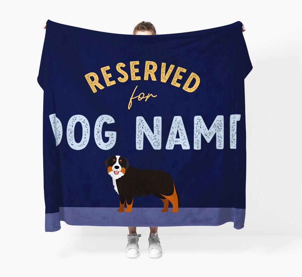 Reserved For: Personalized {breedFullName} Throw Blanket