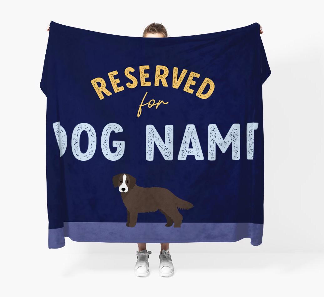 Reserved For: Personalized {breedFullName} Throw Blanket