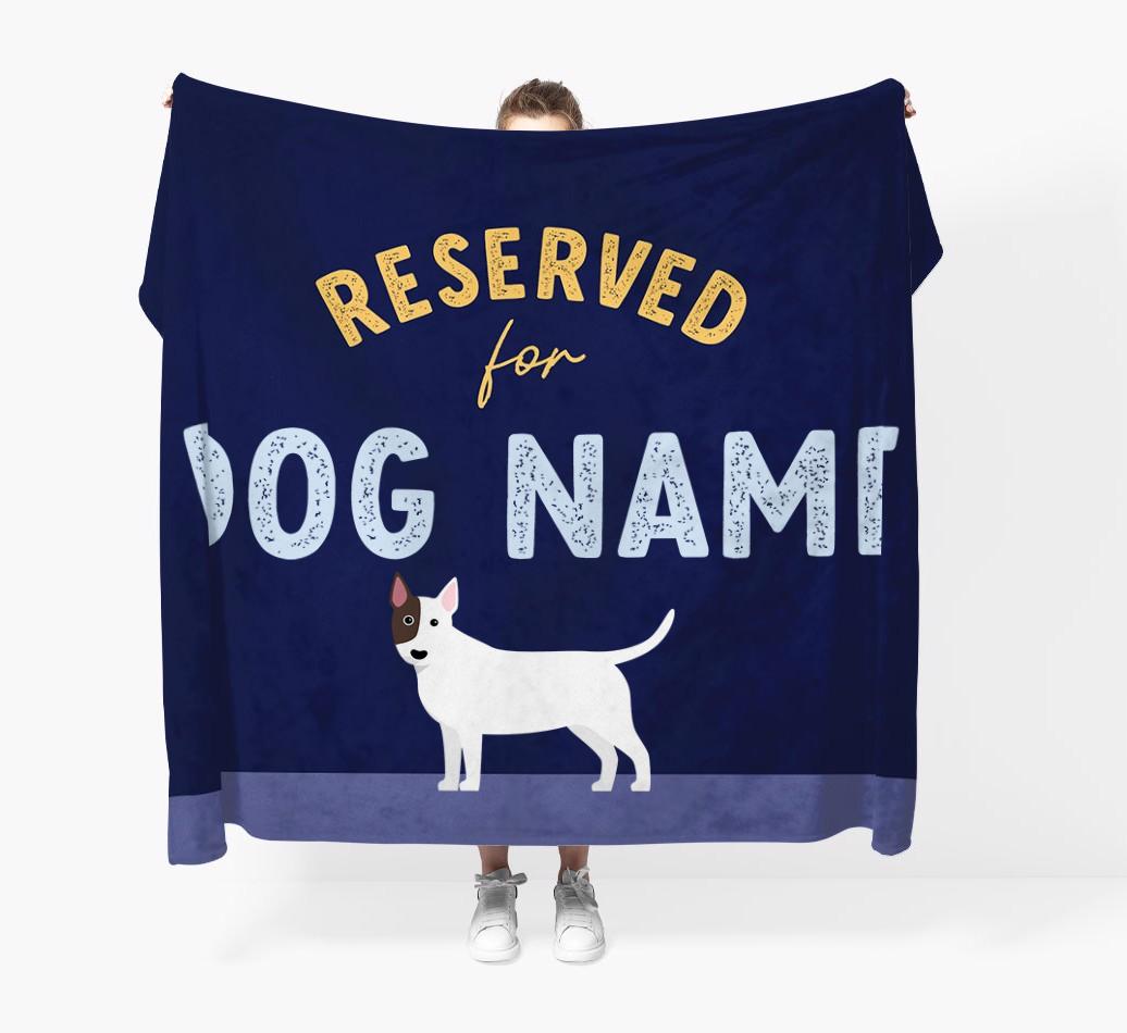 Reserved For: Personalized {breedFullName} Throw Blanket