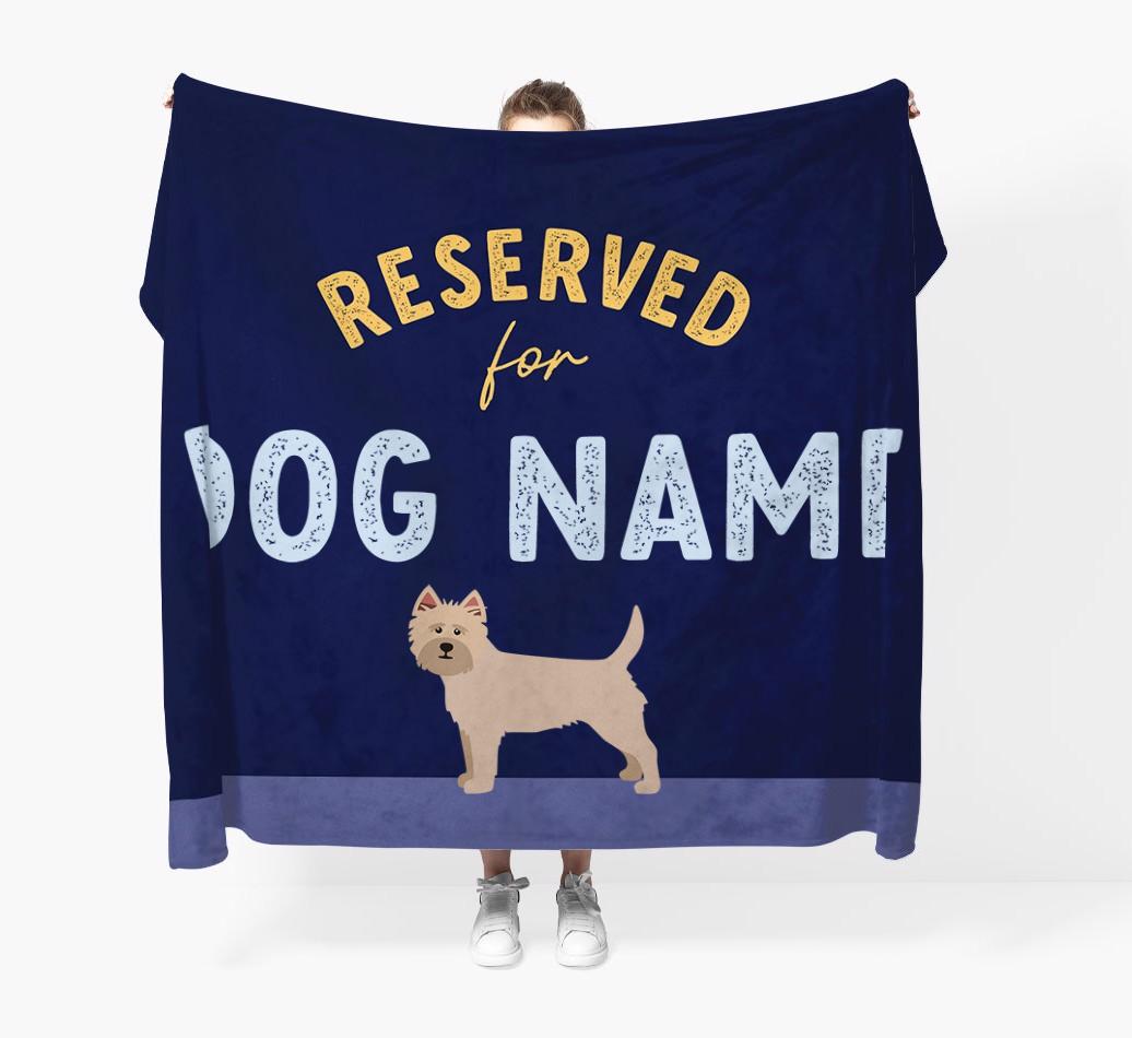 Reserved For: Personalized {breedFullName} Throw Blanket