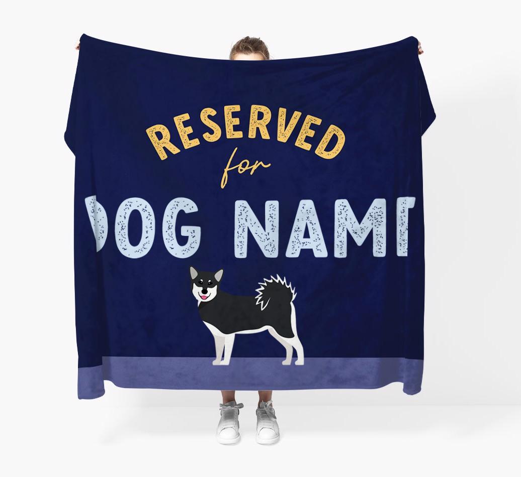 Reserved For: Personalized {breedFullName} Throw Blanket