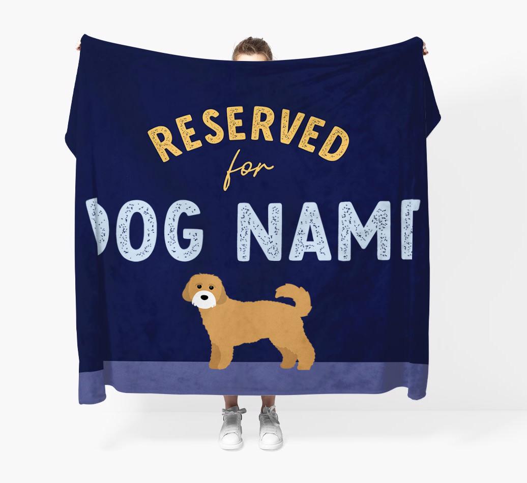 Reserved For: Personalized {breedFullName} Throw Blanket
