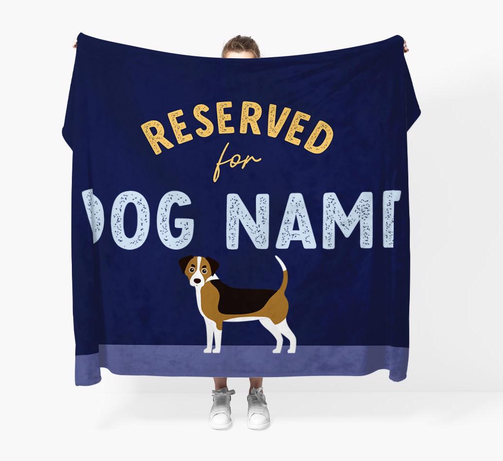 Reserved For: Personalized {breedFullName} Throw Blanket