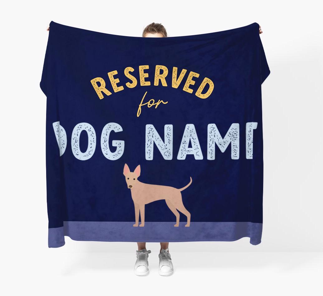Reserved For: Personalized {breedFullName} Throw Blanket