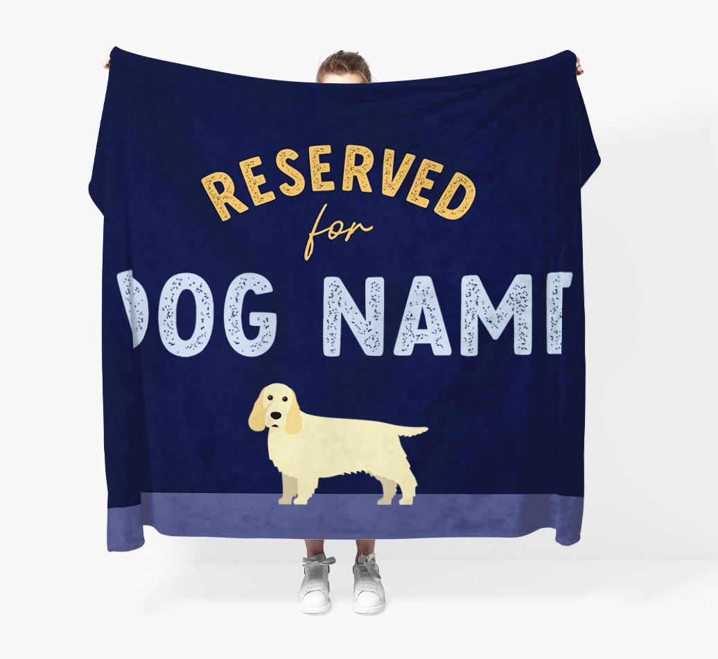 Reserved For: Personalized {breedFullName} Throw Blanket
