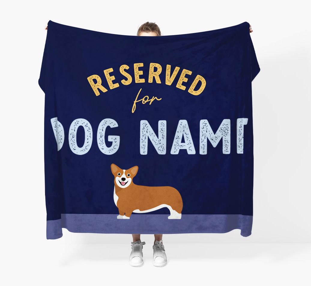 Reserved For: Personalized {breedFullName} Throw Blanket