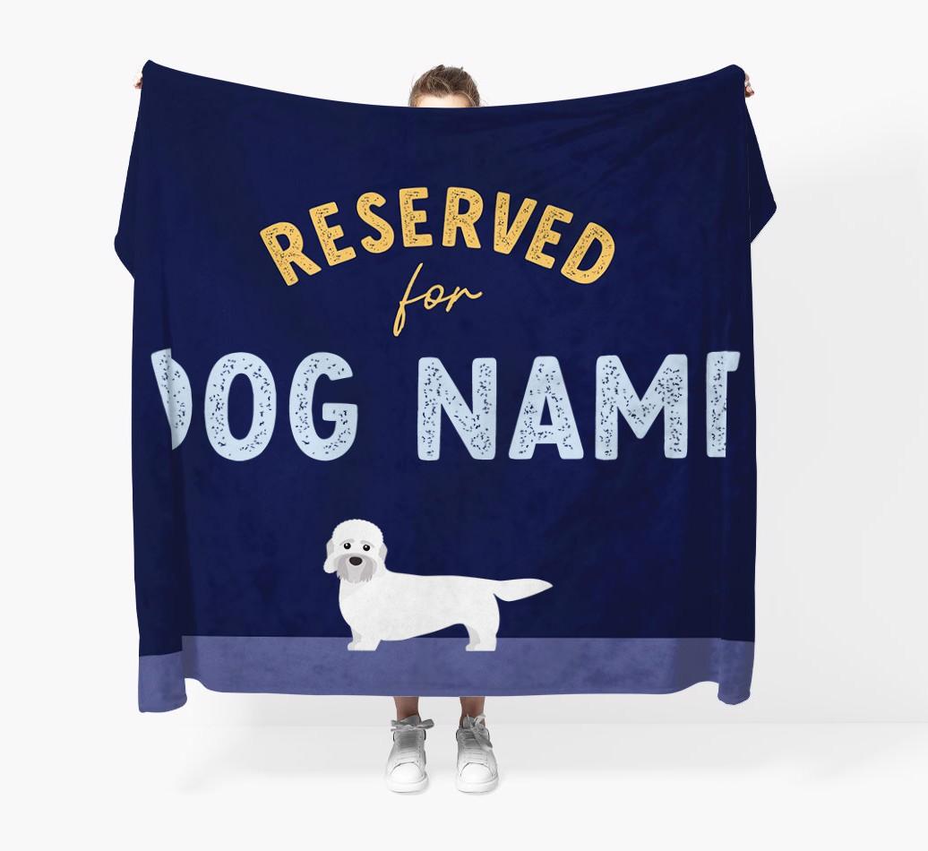 Reserved For: Personalized {breedFullName} Throw Blanket