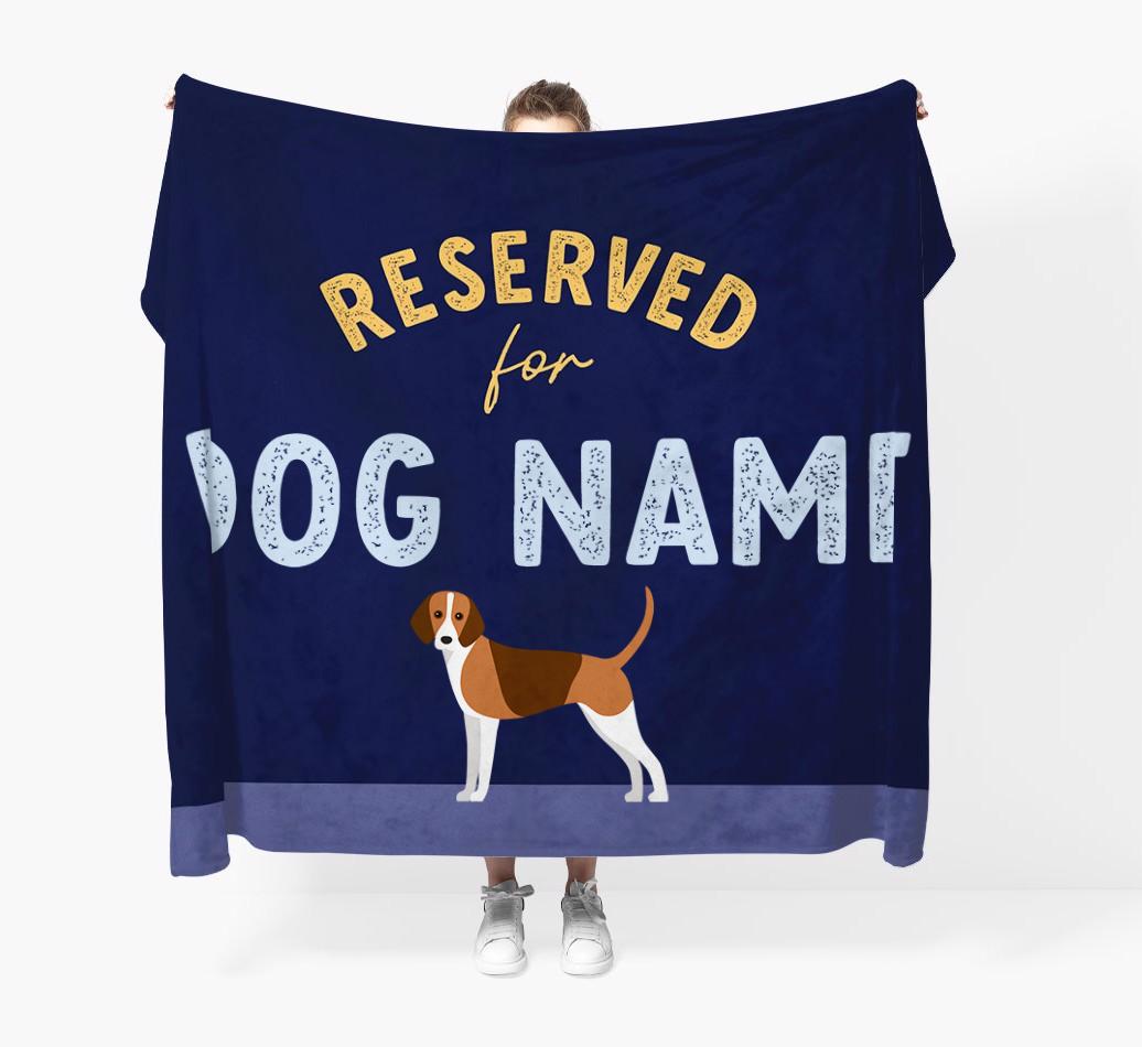 Reserved For: Personalized {breedFullName} Throw Blanket