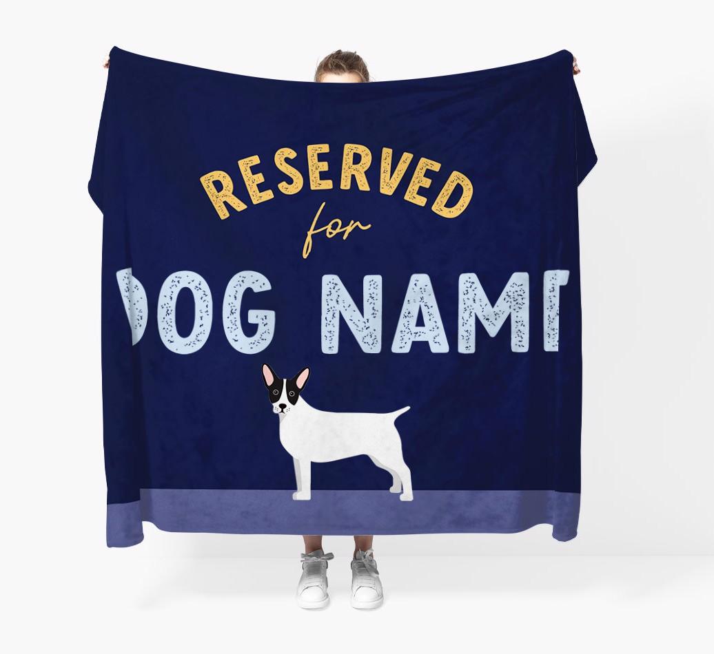 Reserved For: Personalized {breedFullName} Throw Blanket