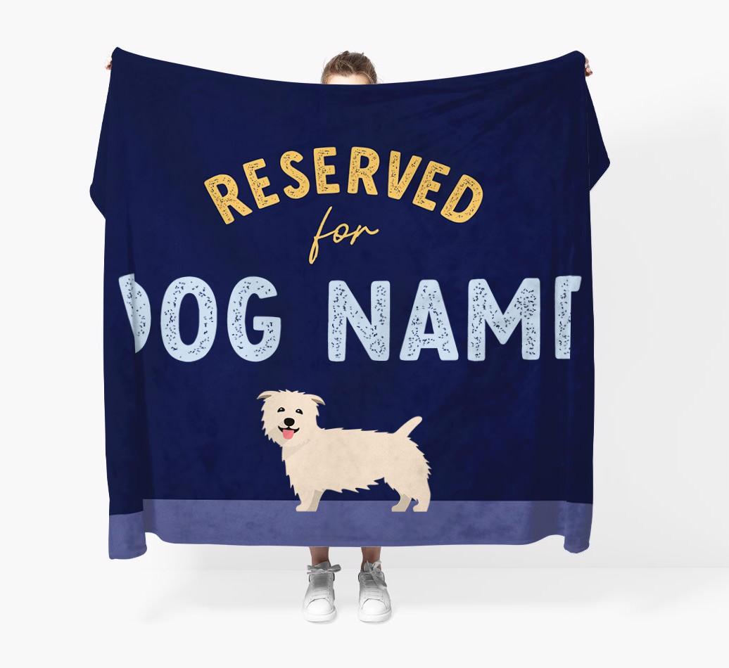 Reserved For: Personalized {breedFullName} Throw Blanket
