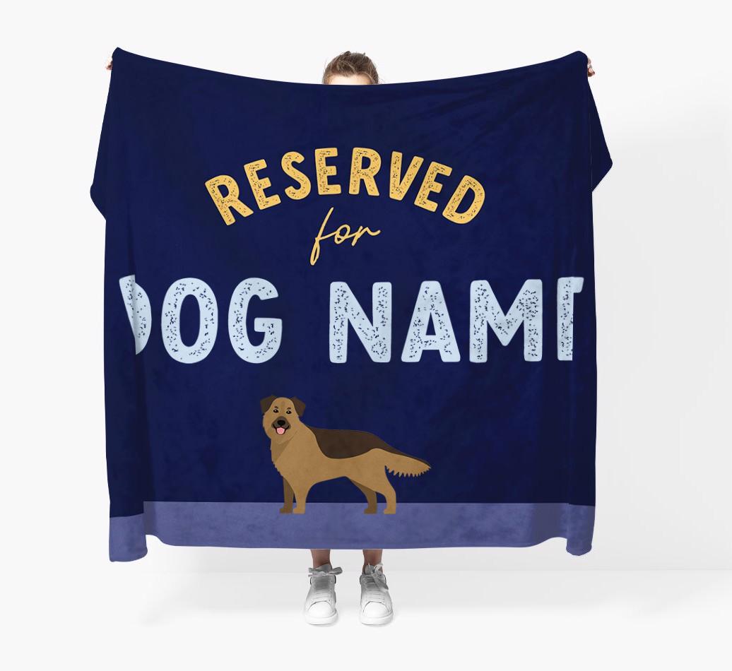 Reserved For: Personalized {breedFullName} Throw Blanket