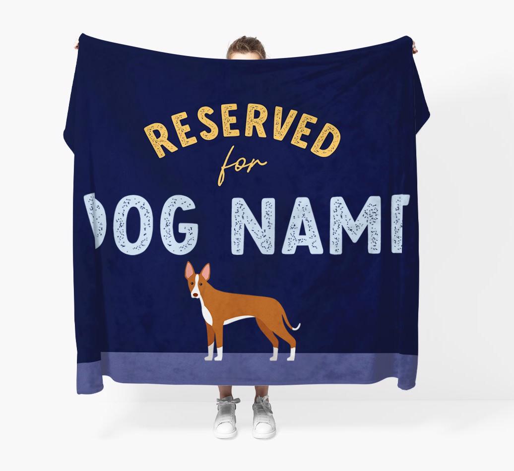 Reserved For: Personalized {breedFullName} Throw Blanket