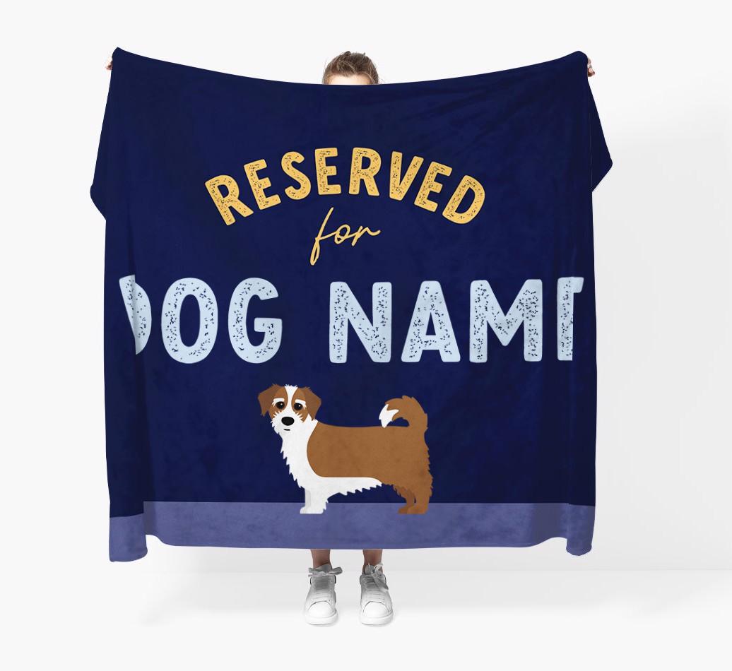 Reserved For: Personalized {breedFullName} Throw Blanket