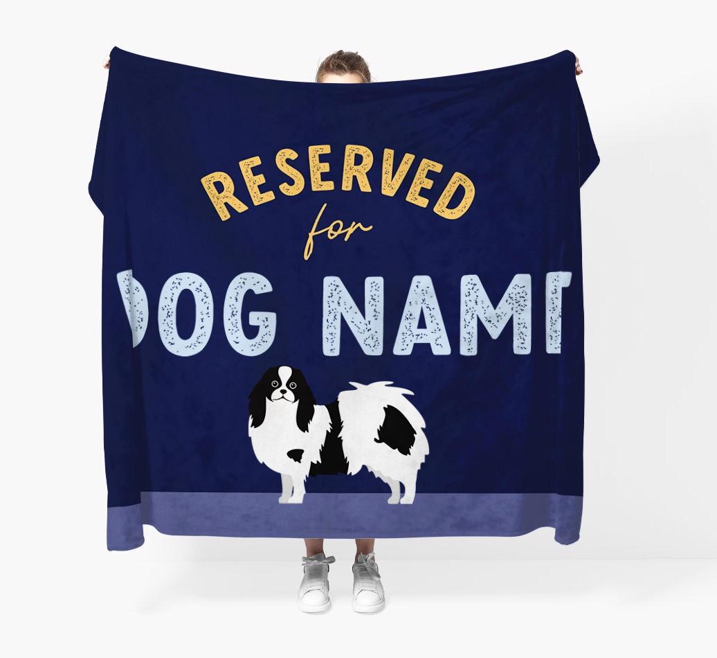 Reserved For: Personalized {breedFullName} Throw Blanket