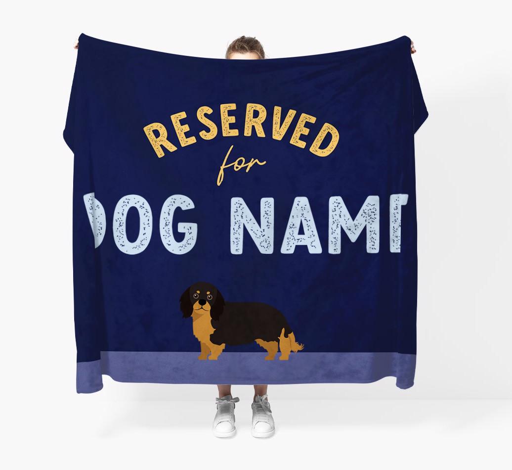 Reserved For: Personalized {breedFullName} Throw Blanket