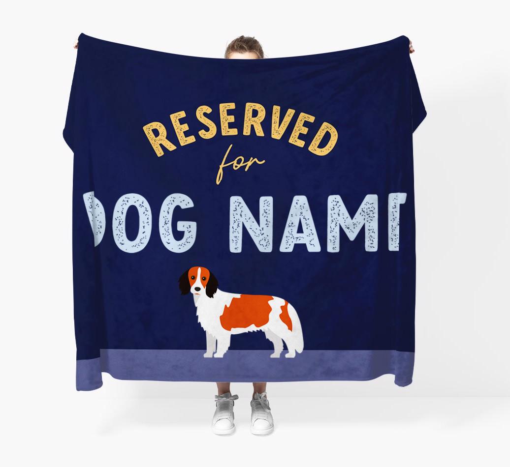 Reserved For: Personalized {breedFullName} Throw Blanket