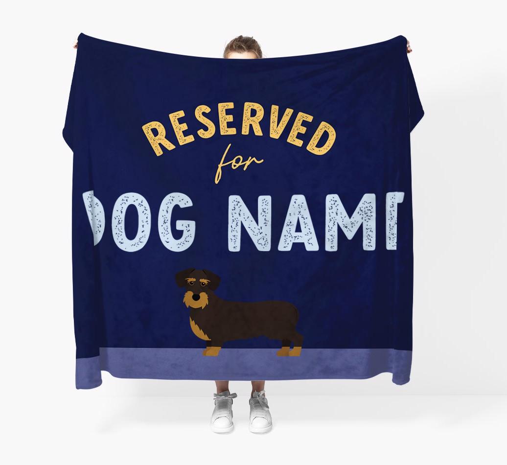 Reserved For: Personalized {breedFullName} Throw Blanket