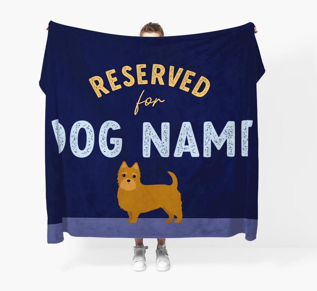 Reserved For: Personalized {breedFullName} Throw Blanket