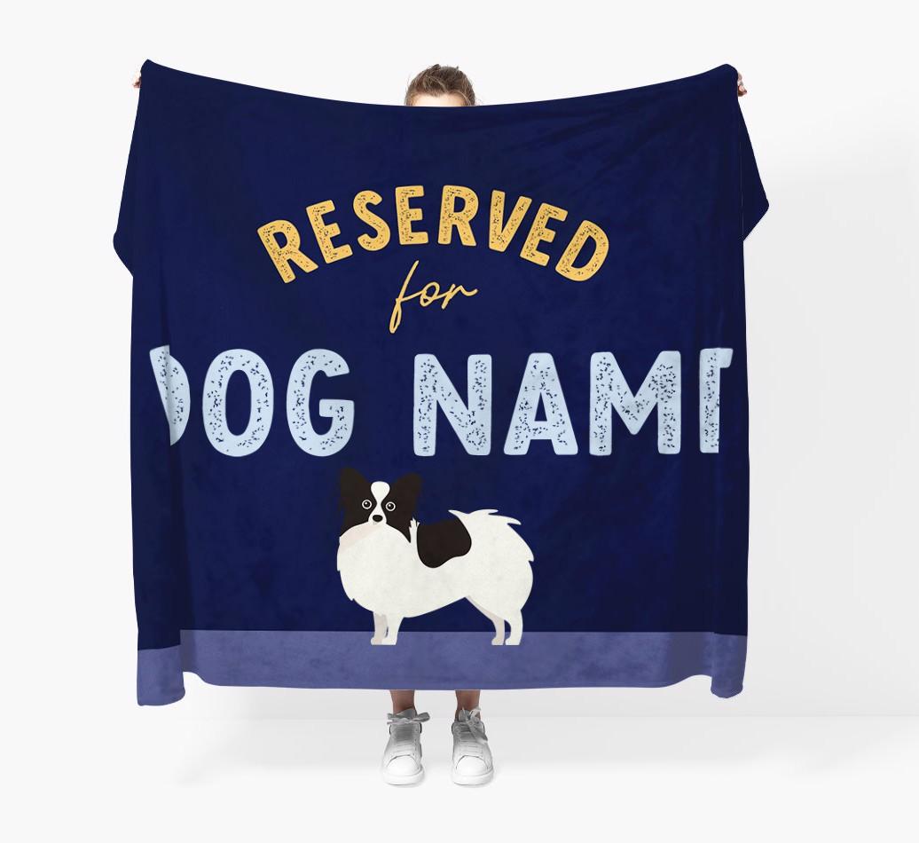 Reserved For: Personalized {breedFullName} Throw Blanket