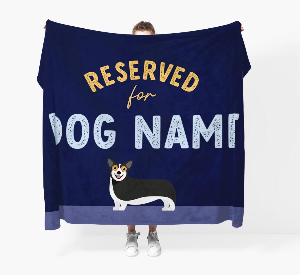 Reserved For: Personalized {breedFullName} Throw Blanket