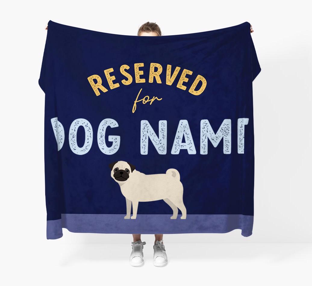 Reserved For: Personalized {breedFullName} Throw Blanket