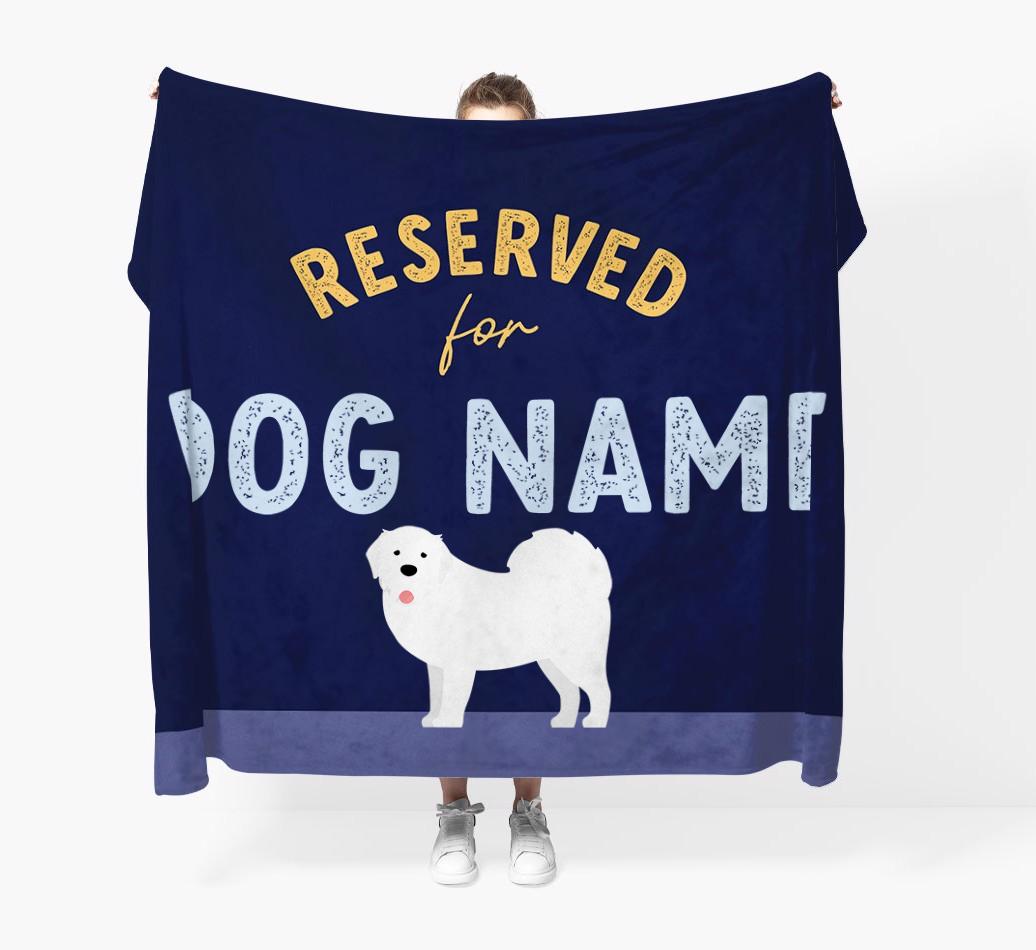 Reserved For: Personalized {breedFullName} Throw Blanket