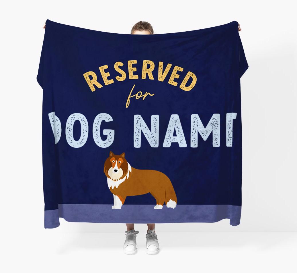 Reserved For: Personalized {breedFullName} Throw Blanket