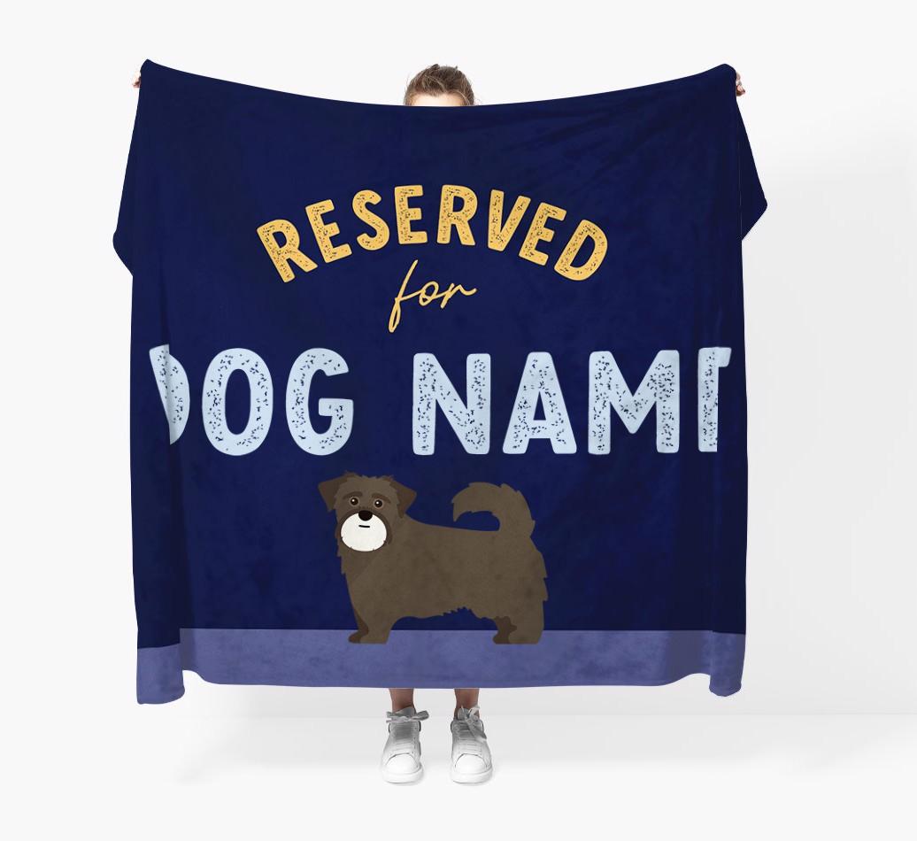 Reserved For: Personalized {breedFullName} Throw Blanket