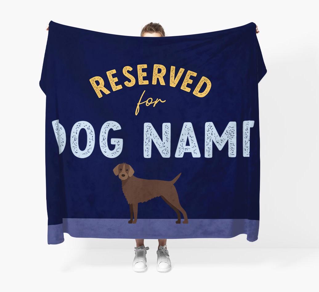 Reserved For: Personalized {breedFullName} Throw Blanket