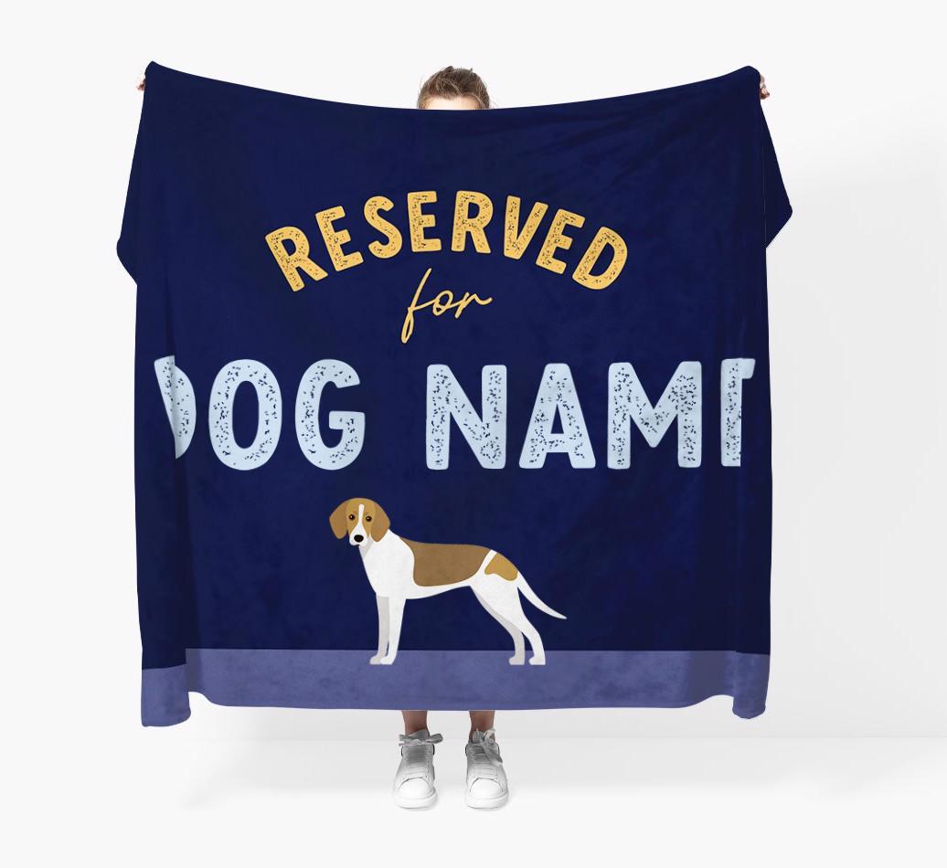 Reserved For: Personalized {breedFullName} Throw Blanket