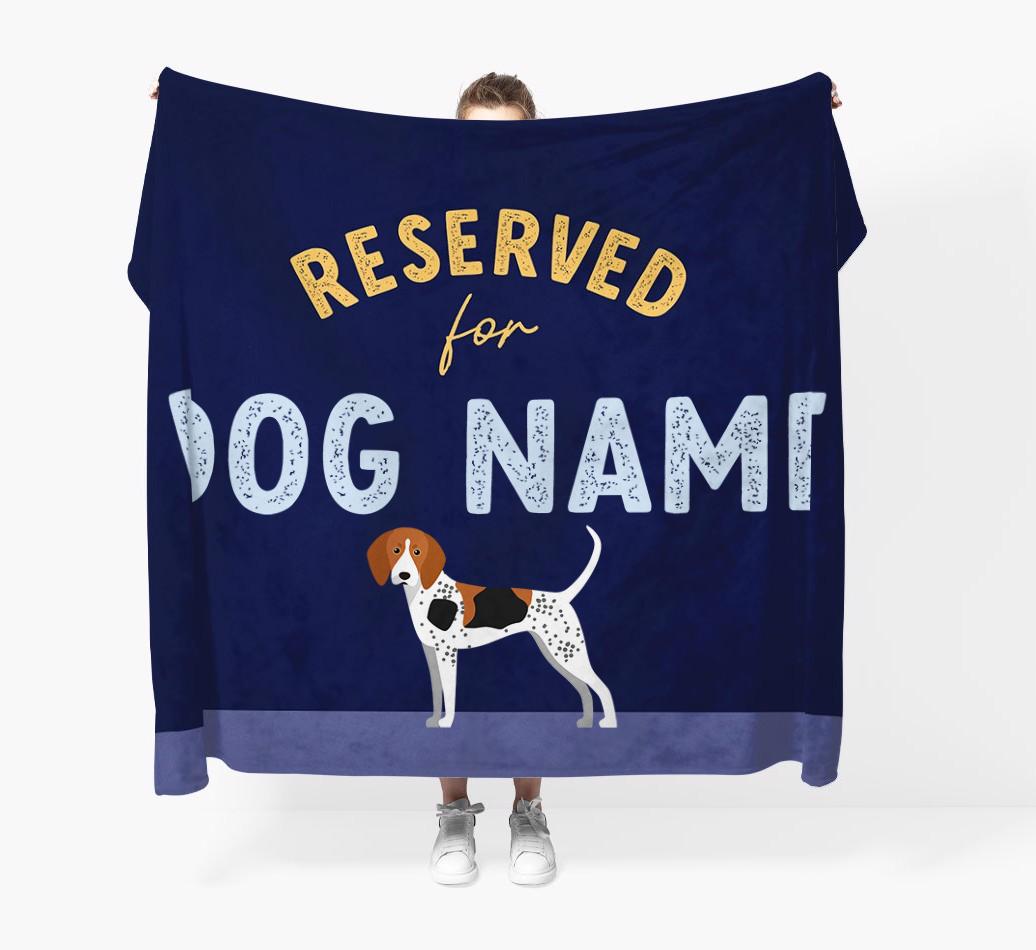 Reserved For: Personalized {breedFullName} Throw Blanket
