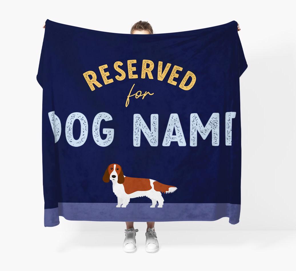 Reserved For: Personalized {breedFullName} Throw Blanket