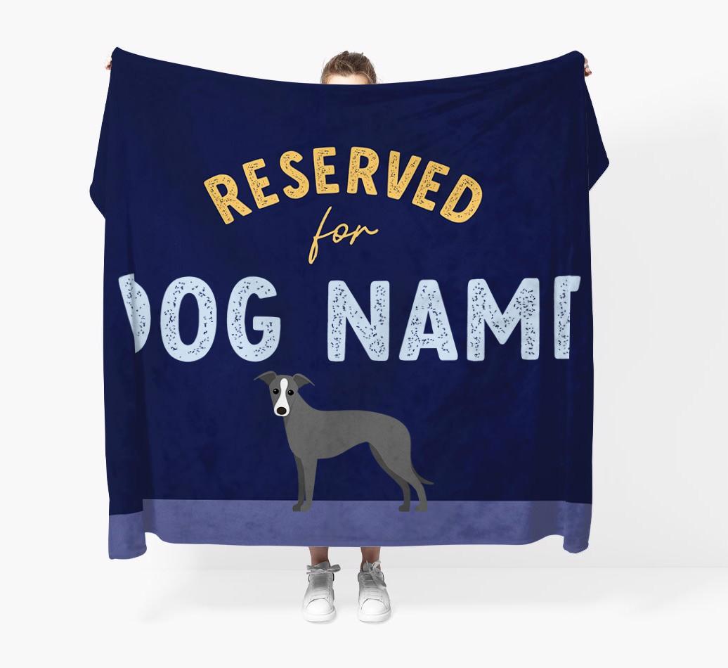 Reserved For: Personalized {breedFullName} Throw Blanket