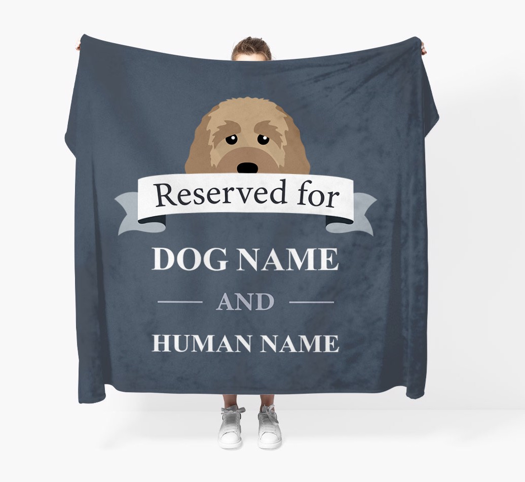 Reserved For: Personalised {breedFullName} Throw Blanket