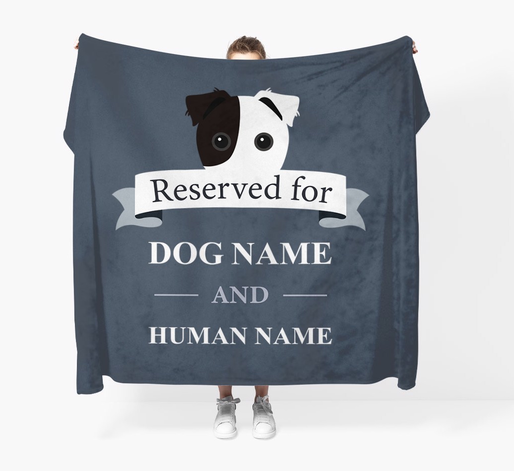 Reserved For: Personalised {breedFullName} Throw Blanket