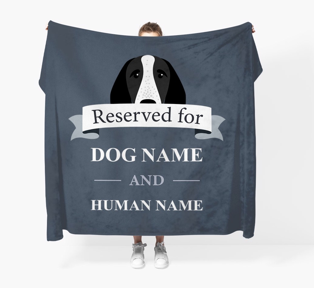 Reserved For: Personalised {breedFullName} Throw Blanket