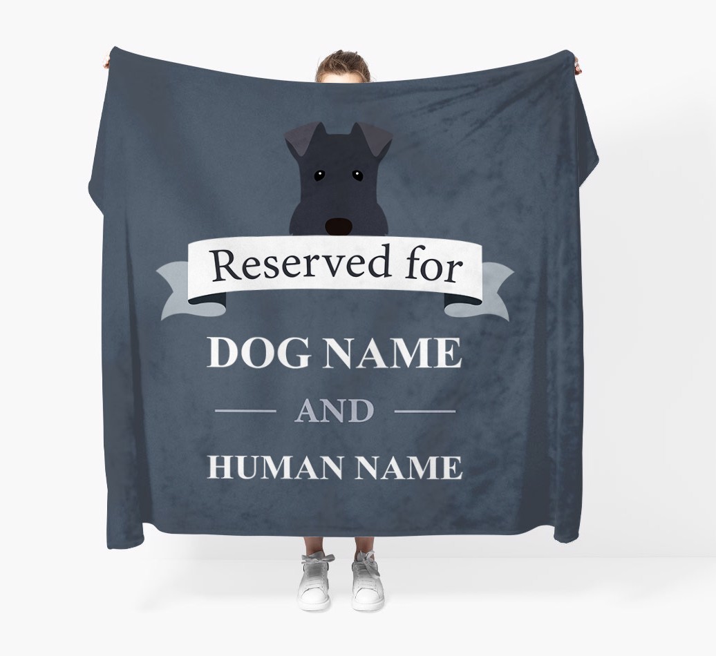 Reserved For: Personalised {breedFullName} Throw Blanket