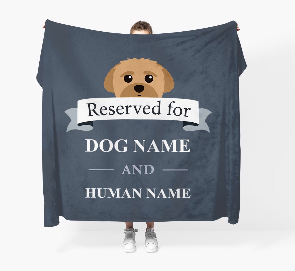 Reserved For: Personalised {breedFullName} Throw Blanket