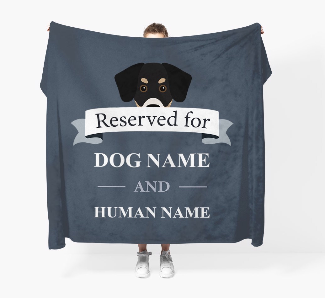 Reserved For: Personalised {breedFullName} Throw Blanket