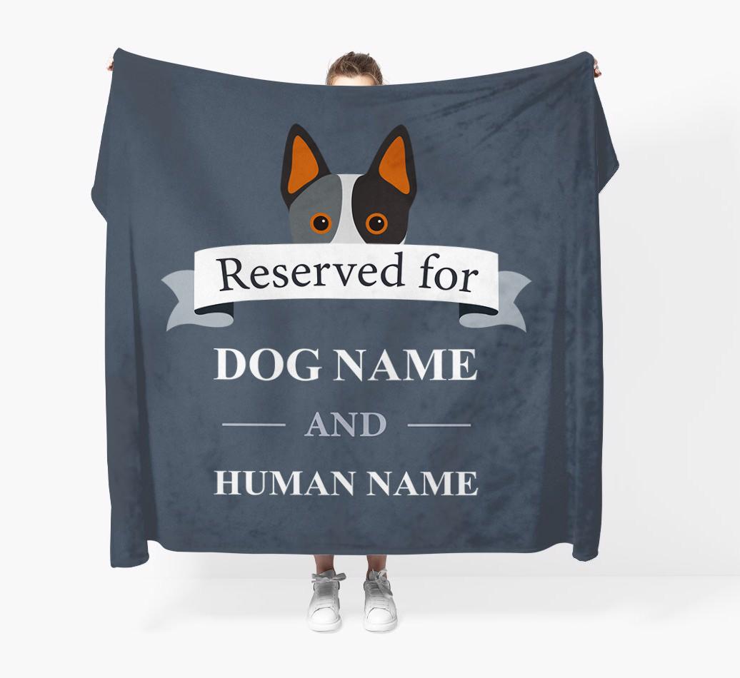 Reserved For: Personalized {breedFullName} Throw Blanket
