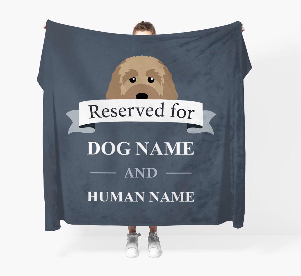 Reserved For: Personalized {breedFullName} Throw Blanket