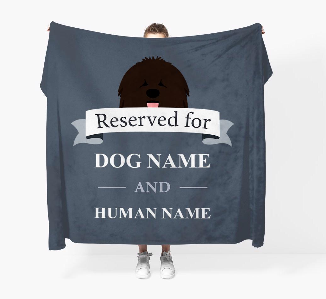 Reserved For: Personalized {breedFullName} Throw Blanket