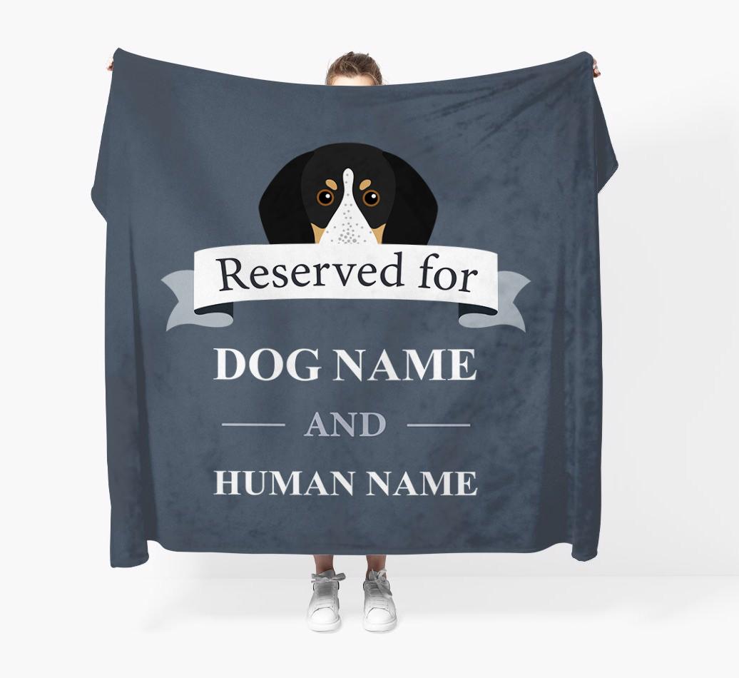 Reserved For: Personalized {breedFullName} Throw Blanket