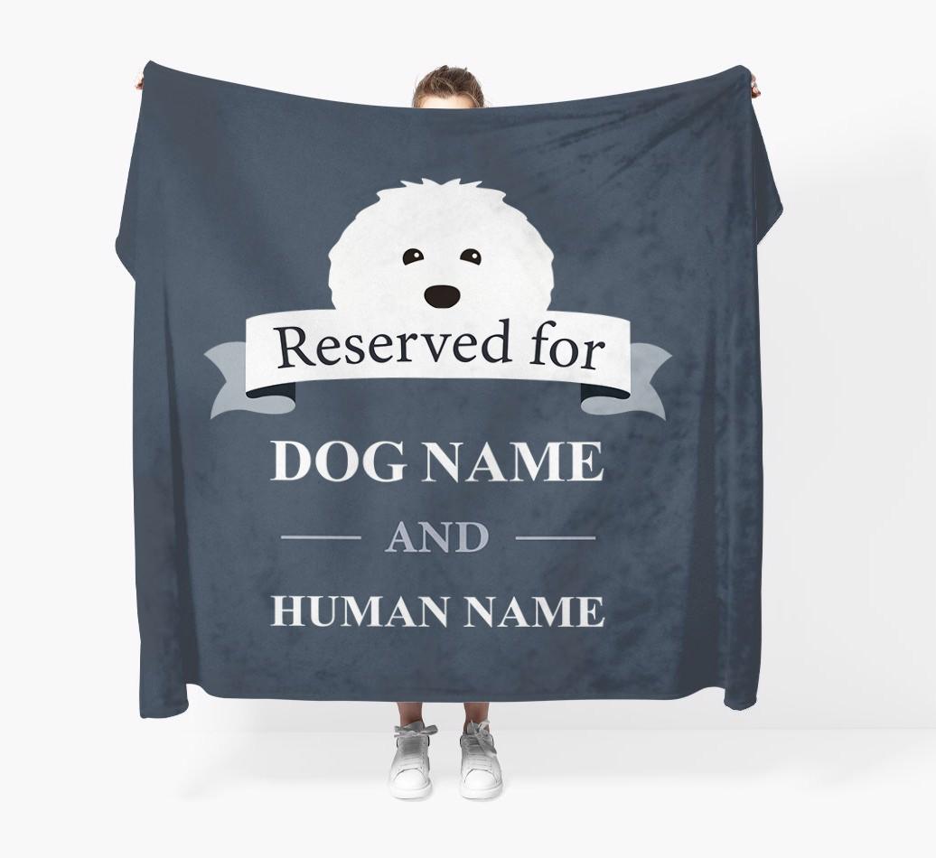 Reserved For: Personalized {breedFullName} Throw Blanket