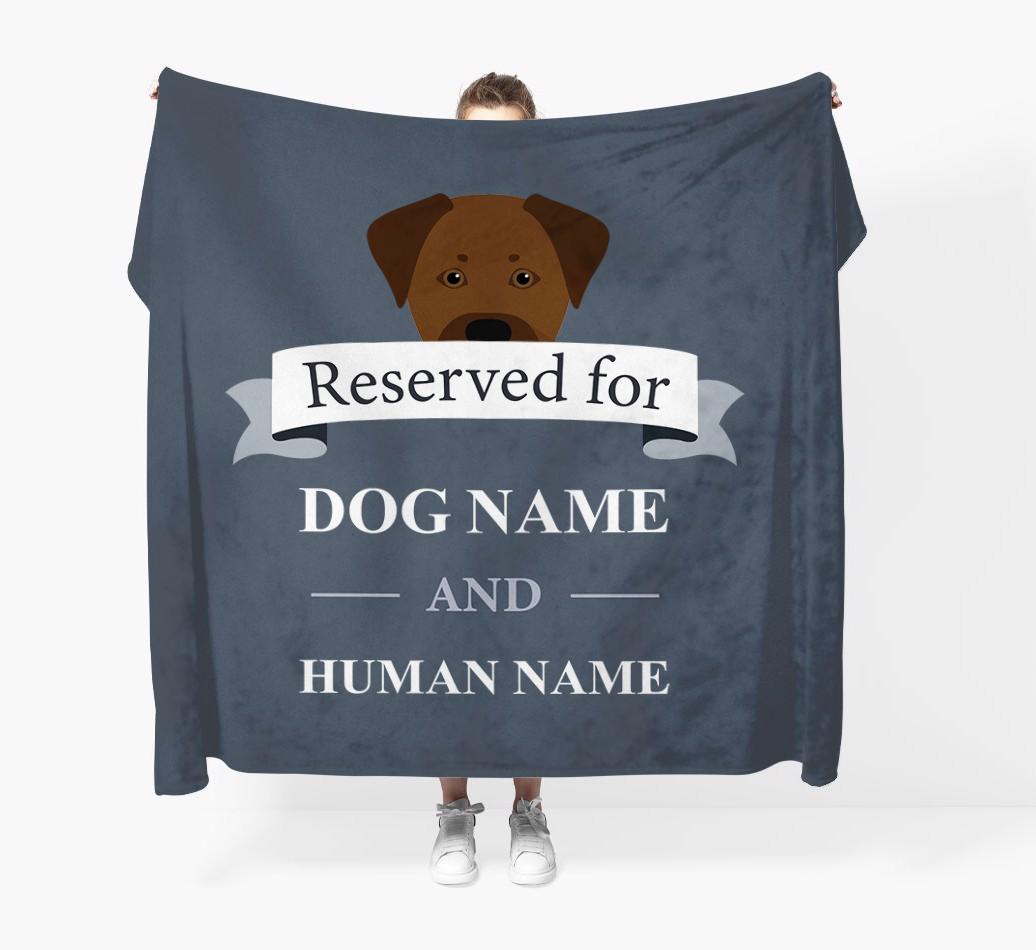 Reserved For: Personalized {breedFullName} Throw Blanket